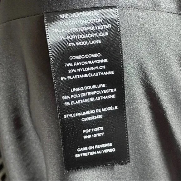 NEW! ALICE + OLIVIA BLACK & WHITE AZTEC VEST JACKET! WOMENS XS! long maxi knit - Picture 7 of 8